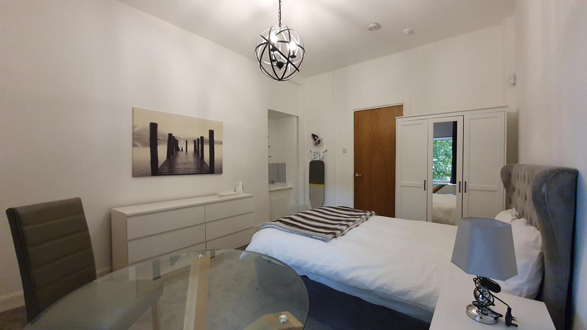 Bemersyde Villa-Studios Glasgow Habitación foto