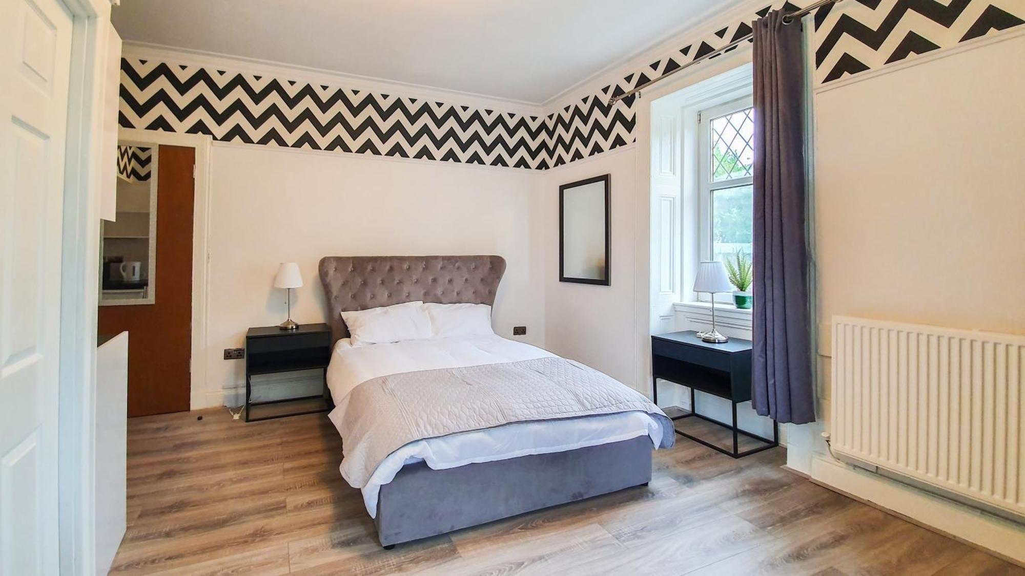 Bemersyde Villa-Studios Glasgow Habitación foto